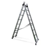 Echelle transformable 2 plans HAILO 2 x 8 échelons