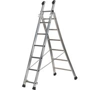 Echelle transformable à base évasée 2 plans DUARIB PRT2 2m50 - 363208