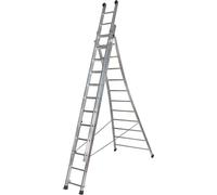 Echelle transformable à base évasée 3 plans DUARIB PRT3 3m60 - 363312
