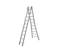 Echelle transformable base évasée 2x10 Haut. accès max. 5,90 m T2