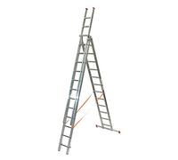 Echelle transformable FACAL PRO 3x12 haut. travail max. 9,8 m GENIA - G380-3