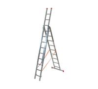 Echelle transformable FACAL PRO 3x9 hauteur travail max 7,80 m GENIA - G300-3