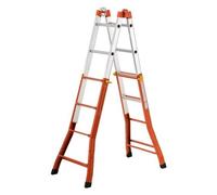 Échelle Transformable Gierre AM010 Peppina Orange Et Argent