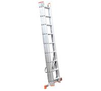 Echelle transformable - MON MOBILIER DESIGN - 3 plans - Aluminium léger - 9 marches - Charge 150 kg