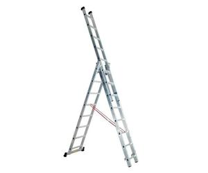 Echelle transformable SEMI PRO ESCALUX V16021 3x8 barreaux / L5M15