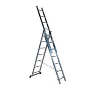 Echelle transformable SEMI PRO ESCALUX V16022 3x7 barreaux / L3M19