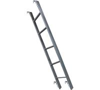 Échelle Universelle De Lit Superposé pour Chambre Et Loft, Escabeau Domestique Léger D’Une Capacité De Charge De 220 LB, échelle Superposée Suspendue pour VR Et Camping-Car, Silver, 150cm