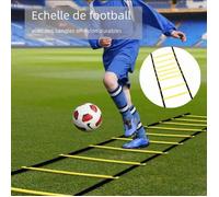 Échelles d'agilité d'entraînement Échelle de Rythme Coordination Jogging Football Agility Ladder Vitesse équipement 4M 8 Feuilles SI