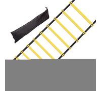 Échelles d'Agilité Sportive, Échelle d'Entraînement pour Exercices d'Agilité, Équipement D'Entraînement Avec Sac De Rangement Et Montage Instantané Pour Sports Tennis Hockey Badminton Football