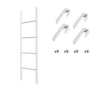 Échelles de Lit Échelle Superposé Échelle de Lit Superposé Réglable pour Chambre à Coucher, Échelles Penchées Remplaçables pour Dortoir Loft avec Crochets, Échelle de Couchette de Rv D'appartement en