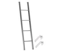 Échelles de lit superposé pour caravanes, Remplacement d'échelle de lit superposé intérieure, escabeau Robuste avec Crochets, Support de Sol pour Gagner de la Place HH