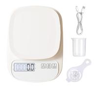 Échelles de nourriture pour la cuisine : échelle de cuisine numérique, mesure du poids | Écran LCD de haute précision, flocons de gramme de café, traqueur de portions imperméables pour préparation de