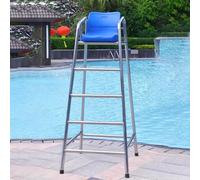 Échelles de piscine, chaises de sauvetage, sièges d'observation pour sauveteurs en acier inoxydable, sièges d'arbitrage pour arbitres de plage et de court de tennis, chaises hautes pour sauv