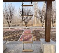 Échelles d'évacuation Incendie, échelle de Corde pour l'escalade d'arbres, échelle de sécurité Portable d'urgence, échelle de Corde de sécurité réutilisable pour fenêtres, Jardins(15m)