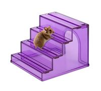 Échelles pour Hamster Jouets d'escalade - Échelle pour Cage de Petits Animaux,Habitat 2 en 1 Anti-dérapant Stimulation Fouisseuse Exercise et Exploration pour Rongeurs