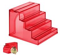Échelles pour Hamster Jouets d'escalade,Rampe pour Petits Rongeurs - Habitat 2 en 1 Anti-dérapant Stimulation Fouisseuse Exercise et Exploration pour Rongeurs