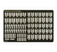 Échelles Universelles De La Marine De L'Armée De Libération du Peuple 1/350 - Kit D'amélioration en Métal Photo-gravé pour Modèles De Navires De Guerre Modernes