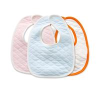 ECHERY Mignon Bébé tout Dossards Chiffons Burp 3 Pack Cadeau Doux et Absorbant Extra LARGE d'Alimentation de Reflux Baver Bavoirs de Dentition, Drôle de Garçons Et de Filles ...