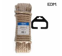 Écheveau tressé EDM 10 m de jute