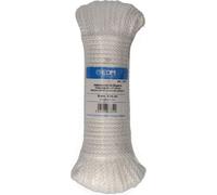 Écheveau tressé EDM 87850 Blanc Nylon 25 m