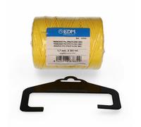 Écheveau tressé EDM jaune Polypropylène