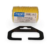 écheveau tressé EDM Jaune polypropylène