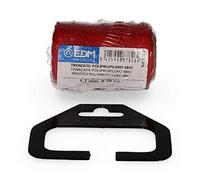 écheveau tressé EDM Rouge polypropylène