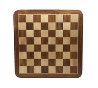 Jeu bois ECHIQUIER 50CM SHEESHAM CASE 50MM TRADITIONNEL Multicolore Multicolore G