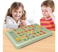 Échiquier,Jouet Éducatif Interactif Portable | Jeu de Société Stratégique - Cadeau pour Filles Garçons Amis Anniversaire Noël Vacances