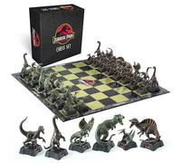 Noble Collection Jurassic Park Chess Board Game Doré