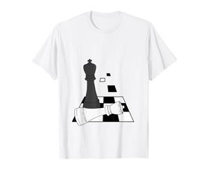 Échiquier Motif coloré Échec et mat Roi Pion Échecs Design T-Shirt
