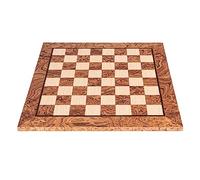 échiquier Noyer/Chêne Taille 5 - Case 50mm - échiquier 50cm x 50cm