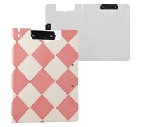 Échiquier pliable Corail clair A4 Porte-stylo Porte-stylo avec couverture rigide