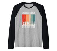 Échiquier Professionnel Cool Kids Play Chess Board Manche Raglan