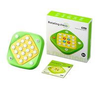 Échiquier stratégique - Puzzle Rotatif à Plusieurs Fonctions, Jeu de logique d'entraînement Mental, activité éducative de développement du Cerveau, Divertissement en Famille à Deux Joueurs, j