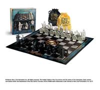 Échiquier - THE NOBLE COLLECTION - Seigneur des Anneaux - 32 pièces - 47cm x 47cm - Noir