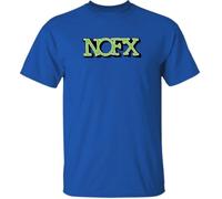 ECHJCG BitTeeClo NOFX Band Logo Hardcore Rancid Band Mens T-T-Shirts à Manches Courtes(Medium)