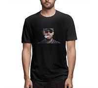ECHJCG Dave East T T-Shirts à Manches Courtes for Men Unisex (Medium)