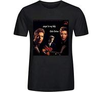 ECHJCG Eddie Cochran Singin to My Baby Graphic T Shirts Men(X-Large)