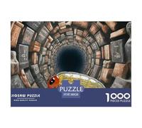 Echo Bookworm 1000 Pièces Jigsaw Puzzle Fantastique Magique pour Adultes Classiques Jeu Éduchatif Défi Activité Créative 38x26cm/1000pcs