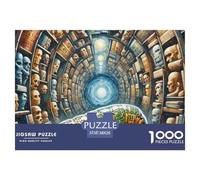 Echo Bookworm 1000 Pièces Jigsaw Puzzle Fantastique Magique pour Adultes Classiques Jeu Éduchatif Qualité Supérieure Activité Créative 38x26cm/1000pcs
