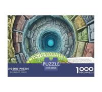 Echo Bookworm 1000 Pièces Jigsaw Puzzle Fantastique Magique pour Adultes Détente Cadeaux Défi Activité Créative 38x26cm/1000pcs