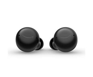 Echo Buds (Nouvelle génération) | Écouteurs Bluetooth sans fil avec Alexa, anti-bruit, microphone intégré, IPX4 résistance à l'eau | Noir