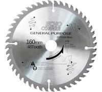 Echo Corner Lames de scie circulaire 160 x 20/16 mm (wood) Remplacement pour festool TS-55 TSC-55 ATF-55ap, finition coupe transversale cadre Bois Contreplaqué MDF Placage plastique d'oeuvr