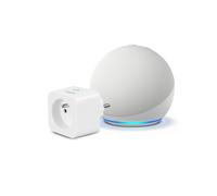 Echo Dot (5e génération) | Blanc + Sengled Smart Plug, Fonctionne avec Alexa - Kit de démarrage Maison connectée