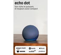 Amazon Assistant vocal Echo Dot (5ème génération) Alexa intégré Bleu marine