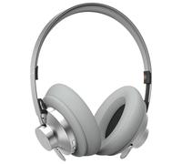 ECHO Head Band Casque Audio sans Fil ANC Gris Métal - Réduction de Bruit Active, Design Arceau, Qualité Sonore Premium
