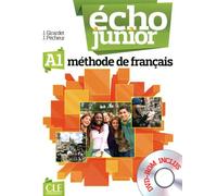 Echo junior a1 livre de l'eleve + dvd rom Livre de l'élève avec DVD - Jacky Girardet - Cle International - Livre CD - Méthode de langue CD