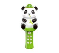 Echo mics pour Enfant Tout-Petits, Microphone pour Enfant Chantants, Microphone À Main Panda De Dessin Animé, Jouet De Chant Musical Interactif, Jeu d'apprentissage Précoce sans Fil