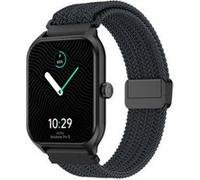 Echo Montre Connectée Rainbow Pro S avec Bracelets Nylon - Noir